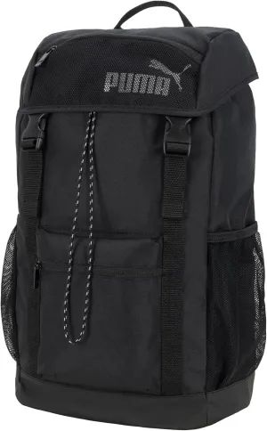 PUMA-Evercat Flap Top Backpack Unisex Backpacks, Black