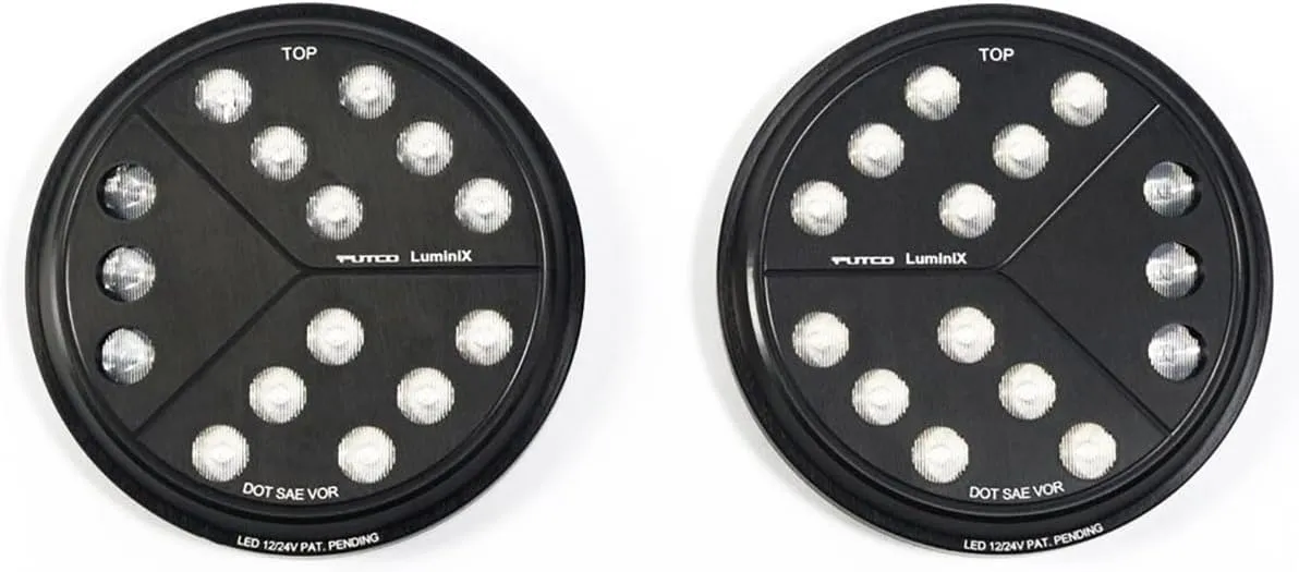 Putco 12016 Luminix High Power LED Headlight for Jeep Wrangler