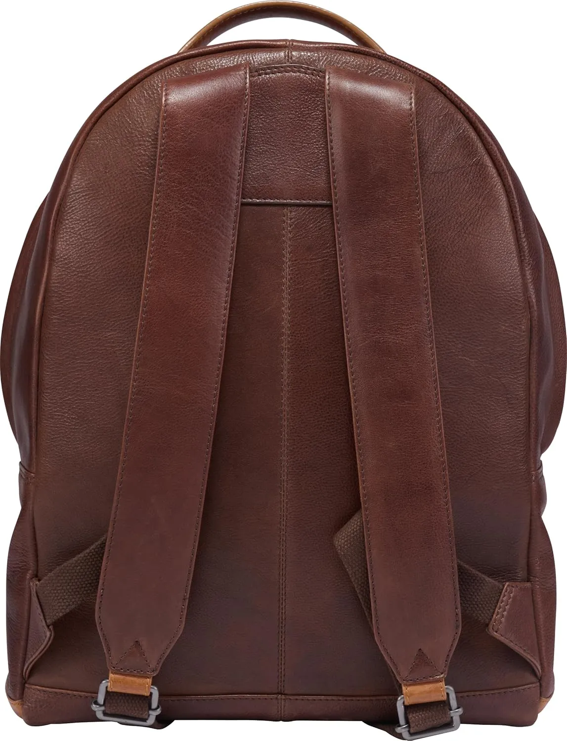 Rawlings Men's Leather Backpack Collection Heritage 1887, Brown, 6" x 12.5" x 17"