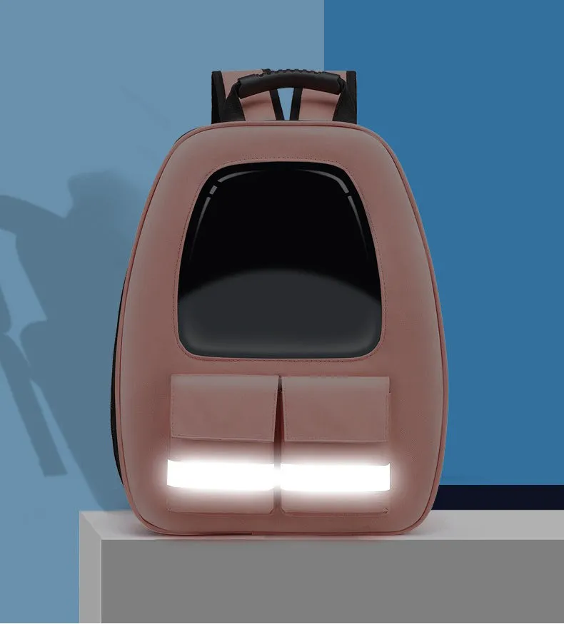 Reflective Cat Backpack Breathable Travel Pet Carrier Bag For Small Dog Cat Carring Transport With Safety Strap Pet Accessories
