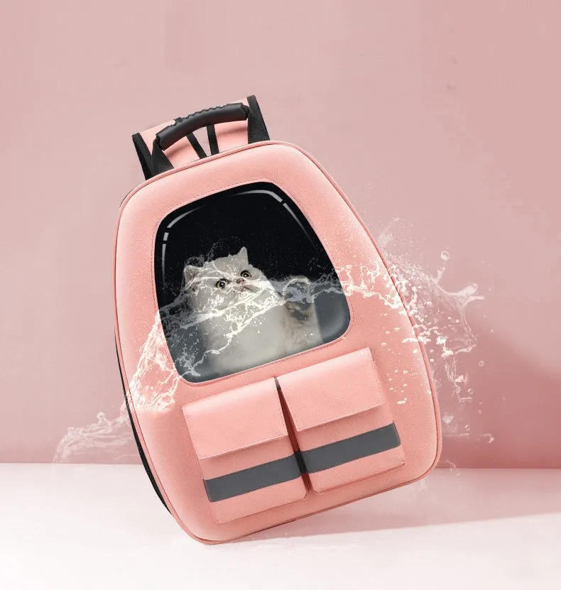 Reflective Cat Backpack Breathable Travel Pet Carrier Bag For Small Dog Cat Carring Transport With Safety Strap Pet Accessories