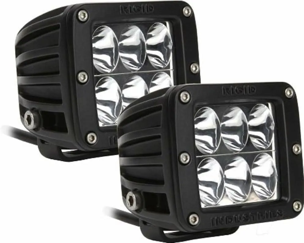 Rigid Industries 50231 D2 Driving Light, (Set of 2)