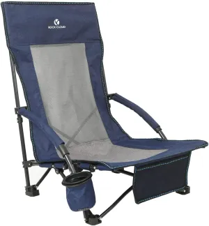 ROCK CLOUD Portable Folding Beach Chair Low Camping Chairs for Camp Lawn Hiking Sports Hunting