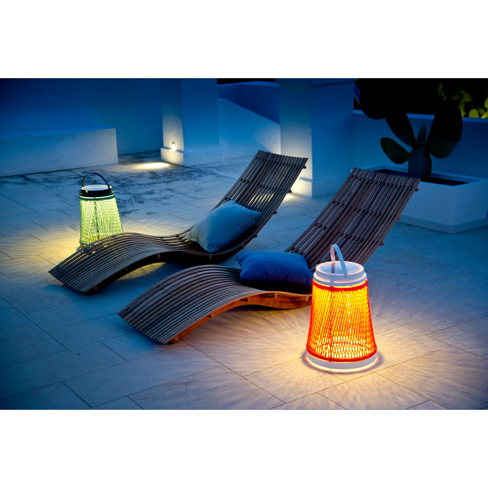 Rope Outdoor Solar Lantern | Unopiu Solare