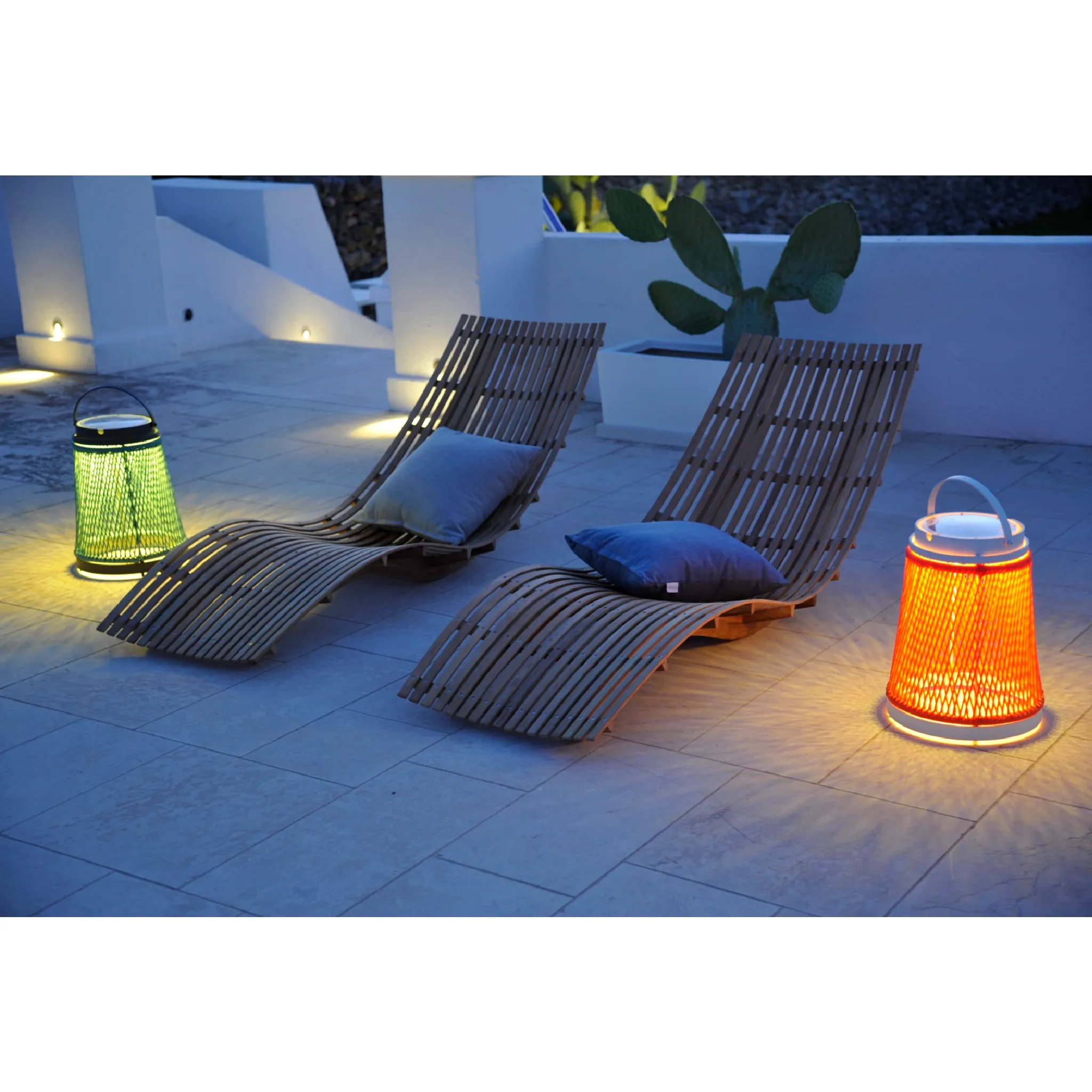 Rope Outdoor Solar Lantern | Unopiu Solare