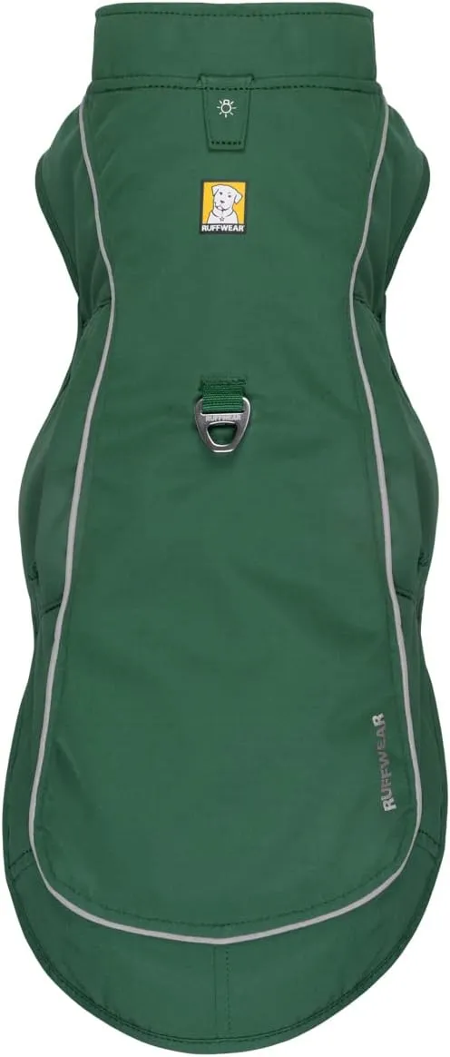 Ruffwear, Overcoat Fuse Jacket Harness Combo for Dogs, Evergreen, Medium