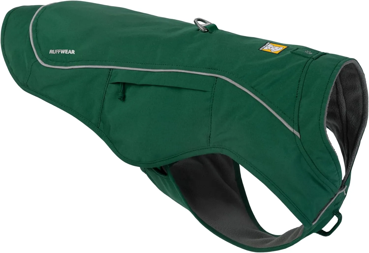 Ruffwear, Overcoat Fuse Jacket Harness Combo for Dogs, Evergreen, Medium