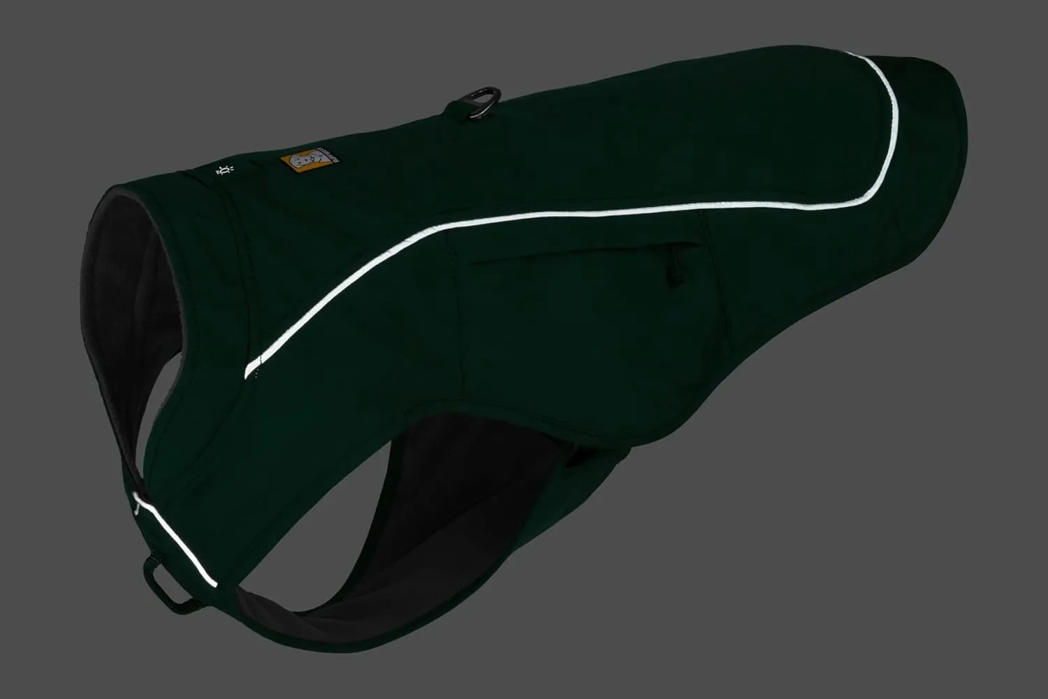 Ruffwear, Overcoat Fuse Jacket Harness Combo for Dogs, Evergreen, Medium