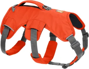 Ruffwear, Web Master, Multi-Use Support Dog Harness, Hiking and Trail Running, Service and Working, Everyday Wear, Blaze Orange, Large/X-Large