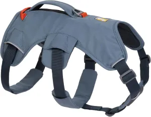 Ruffwear, Web Master, Multi-Use Support Dog Harness, Hiking and Trail Running, Service and Working, Everyday Wear, Slate Blue, Small