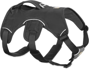 RUFFWEAR - Web Master, Multi-Use Support Dog Harness, Hiking and Trail Running, Service and Working, Everyday Wear, Twilight Gray, Small