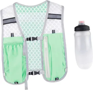 Running Hydration Vest Water Pack Water Resistance with 550ml Soft Bottle Sport Bag for Cycling Trail Jogging Climbing Camping