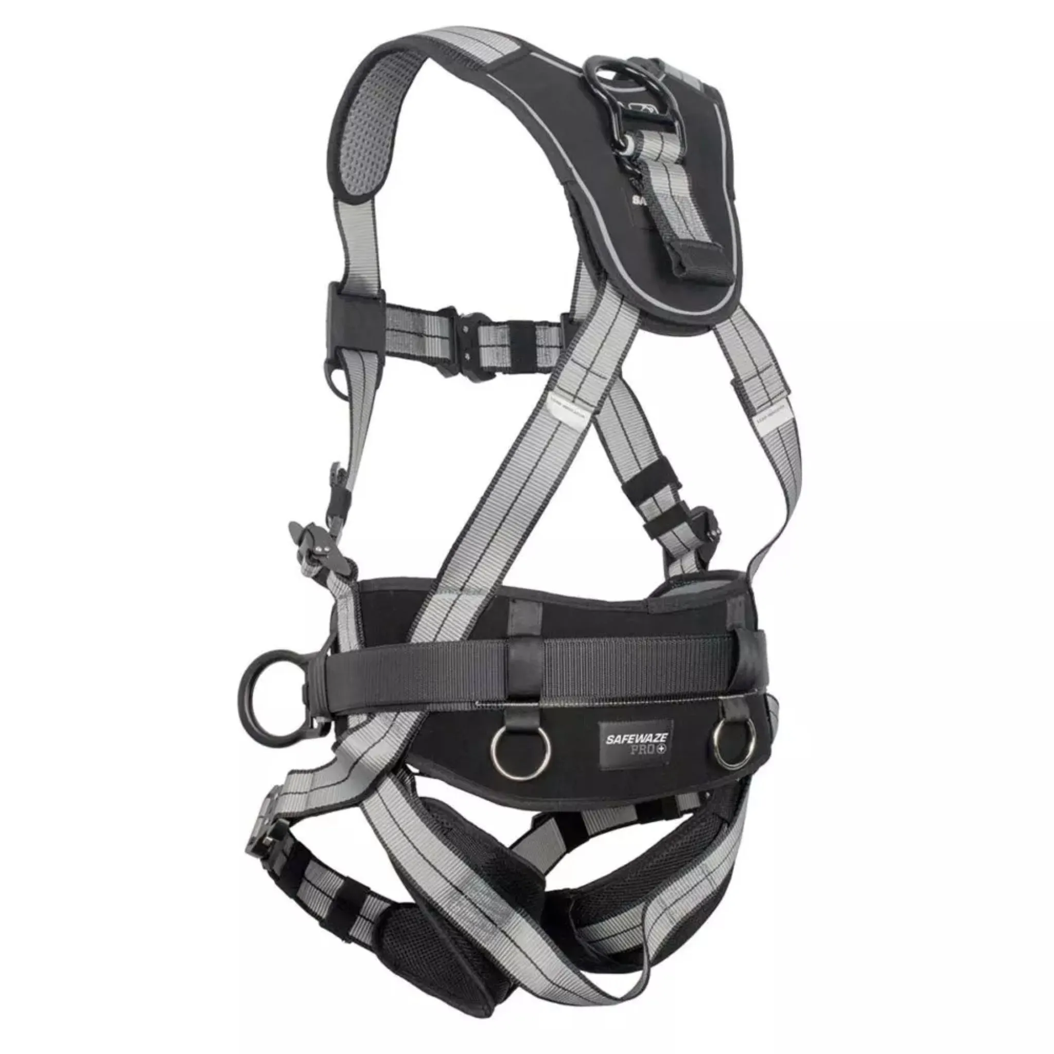 Safewaze 021-181 Series PRO  Slate Construction Harness, Alu 3D, Alu QC Chest/Legs, 1 Each