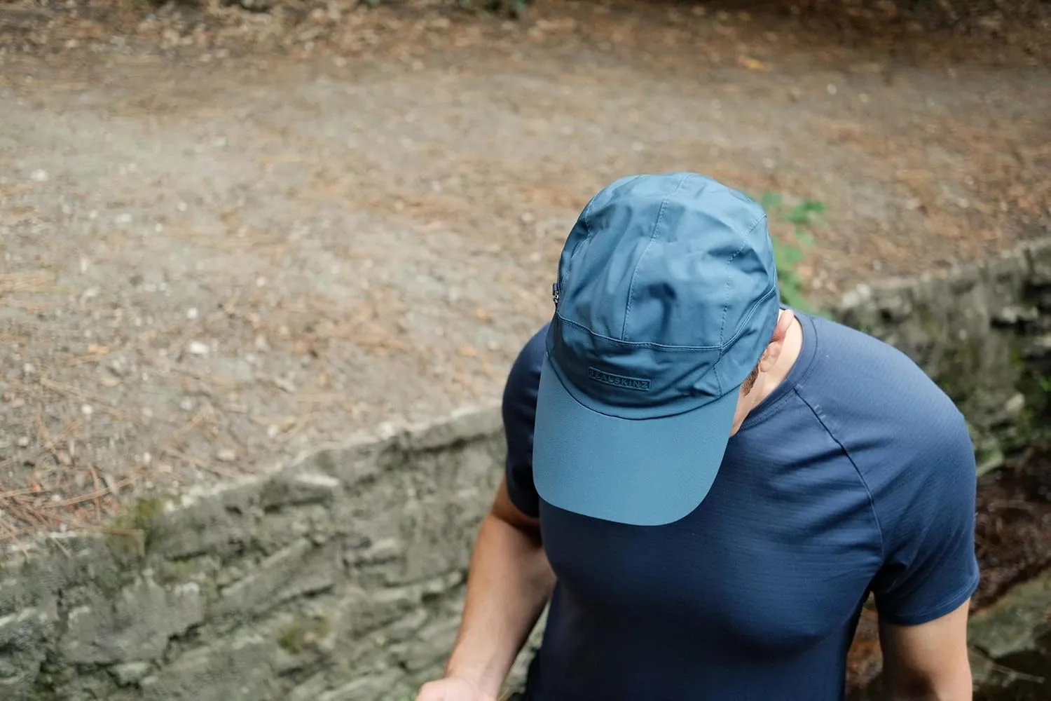 SEALSKINZ | Scole | Waterproof All Weather Zipped Pocket Cap Hat | Outdoor Headwear | Running & Hiking | Includes Zip Pocket