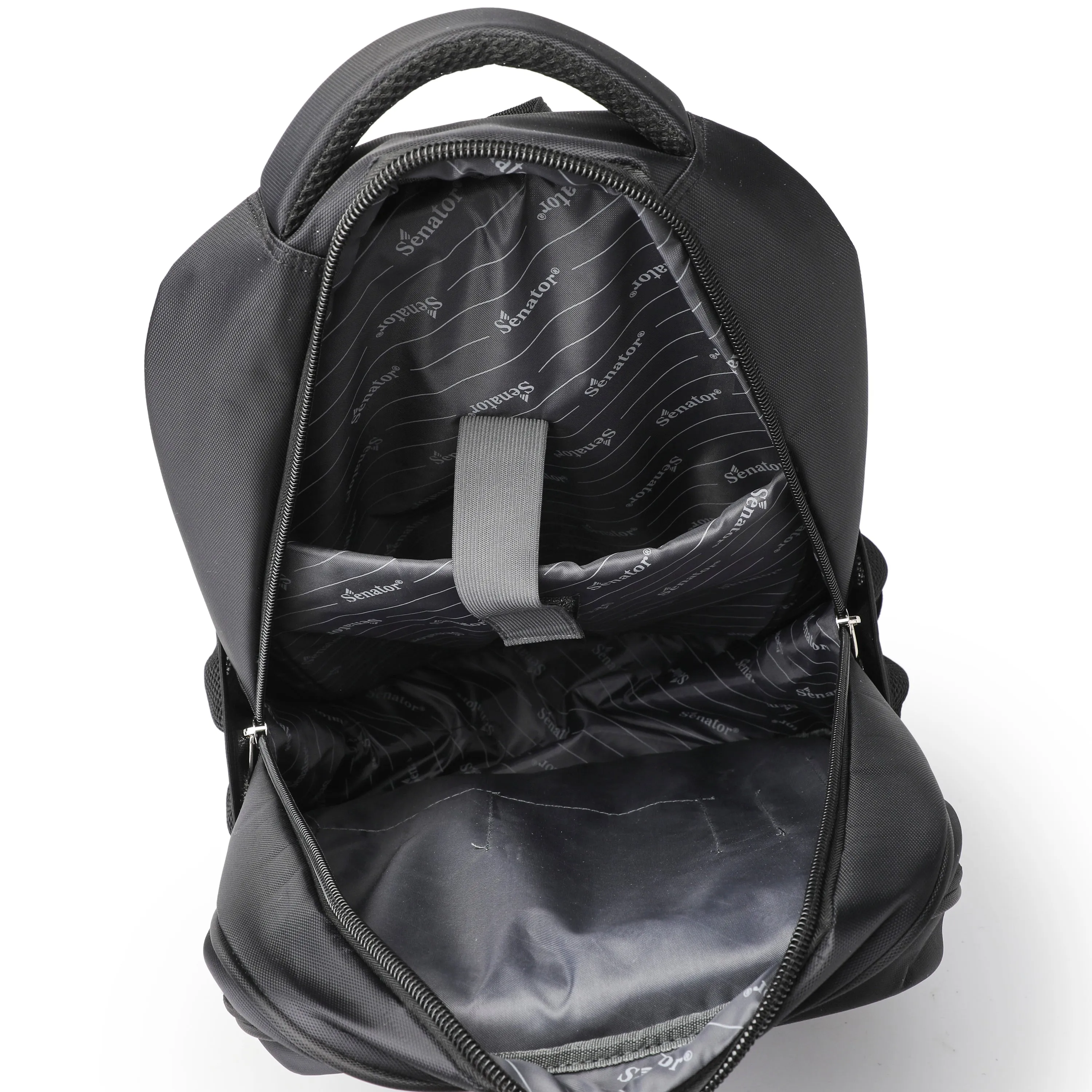 Senator Nylon Light Weight Unisex Backpack with Laptop Compartment, Water Resistant Casual Hiking Travel Bag for Business College School Students – KH8116-19”