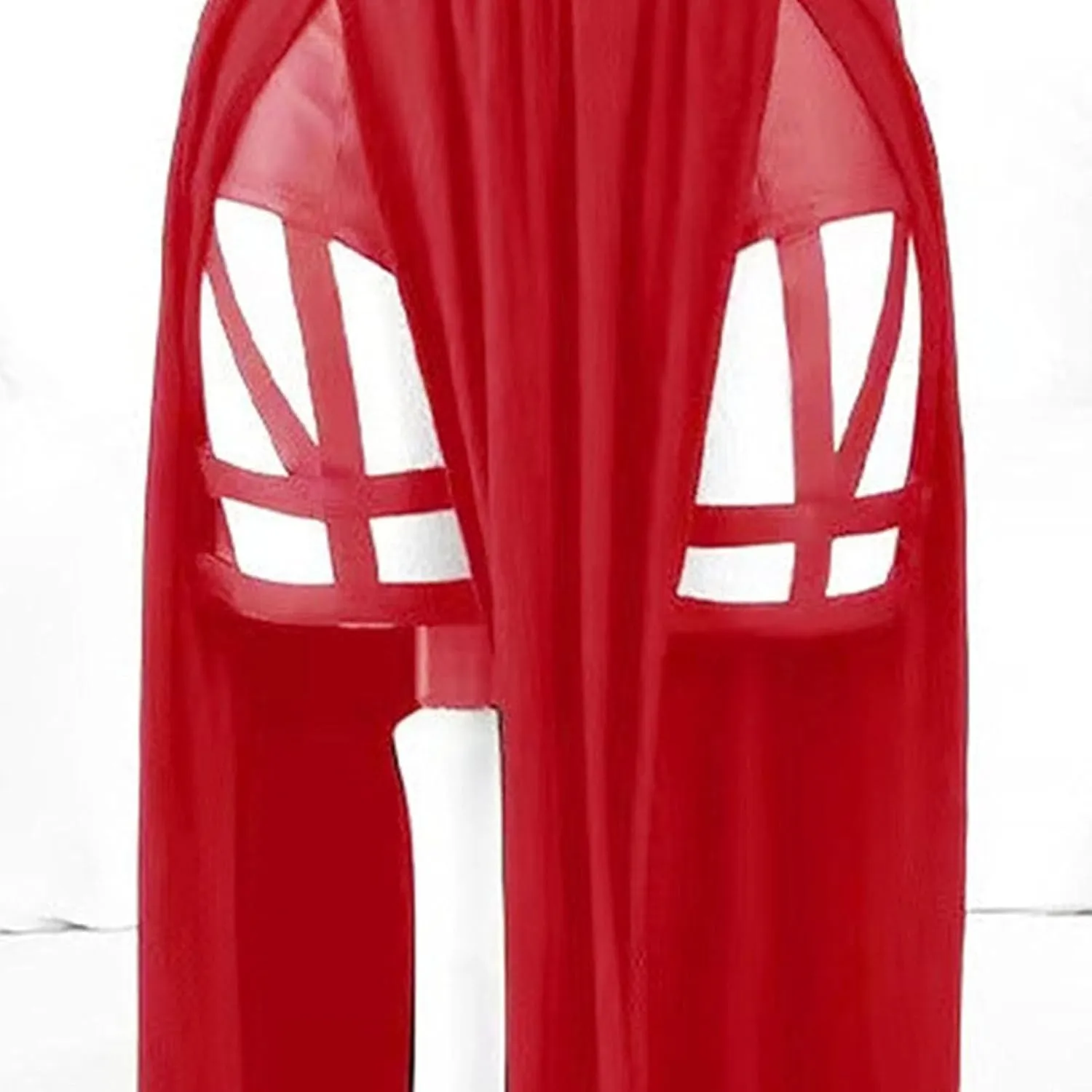 Sexy Lingerie Three Piece Dresses With Straps And Padded Skirts Strappy Harness Bodysuits Plus Size Nightclub Dress