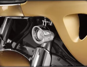 Show Chrome Accessories 52-757 Honda Goldwing GL1800 2001-17 Mini Halogen Light Kit