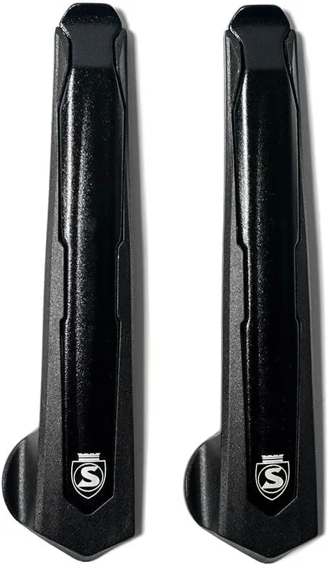 SILCA Tire Levers Premio | Set of Two | Forged Aluminum Minimalist Lever with co-Molded Non Marking Nylon Rim Protection | Bicycle Tire Levers