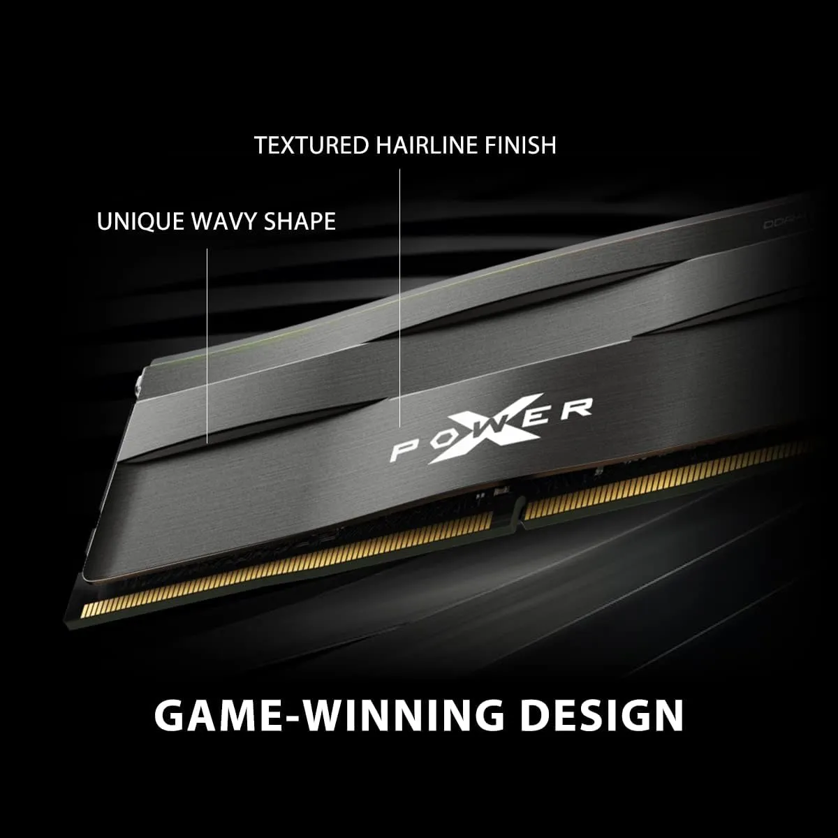 Silicon Power DDR5 32GB (2x16GB) Zenith 6000MT/s (PC5-48000) 288-pin CL30 1.35V UDIMM Desktop Memory Module RAM SP032GXLWU60AFDE Black