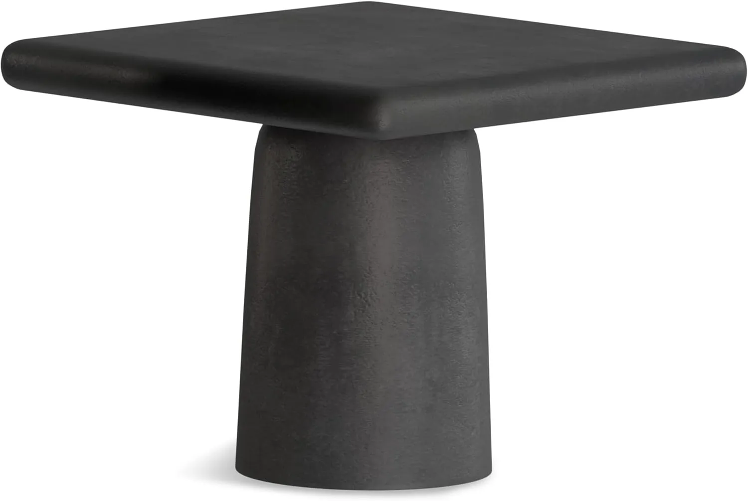SIMPLIHOME Zachary Coffee Table 2-Piece Set - 42 inch Wide Cast Aluminum Square Living Room Tables in Graphite and Black Nickel, Contemporary Nesting Center Table Set with Flexible Style, Assembled