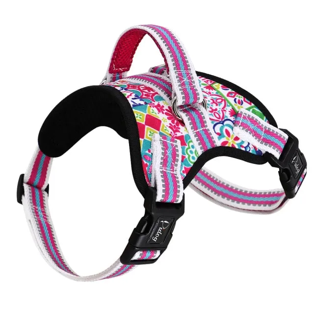 Soft Padded Reflective Dog Harness
