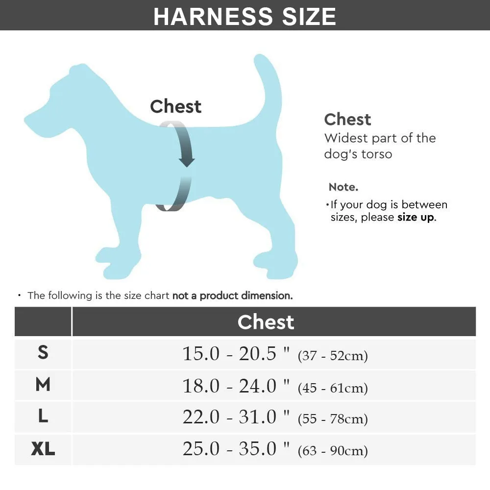 Soft Padded Reflective Dog Harness