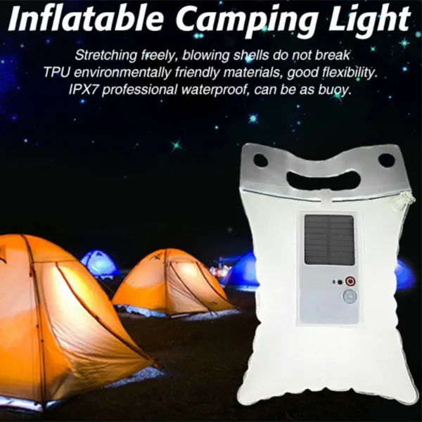 Solar Inflatable Waterproof Light Great price drop Free returns