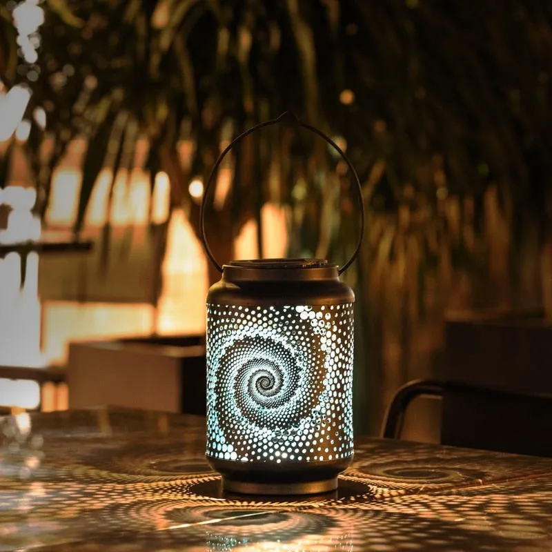 Solar Warm Light Projection Snail Waterproof