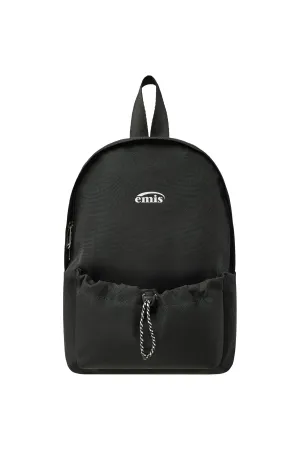 STRING DAY BACKPACK-BLACK