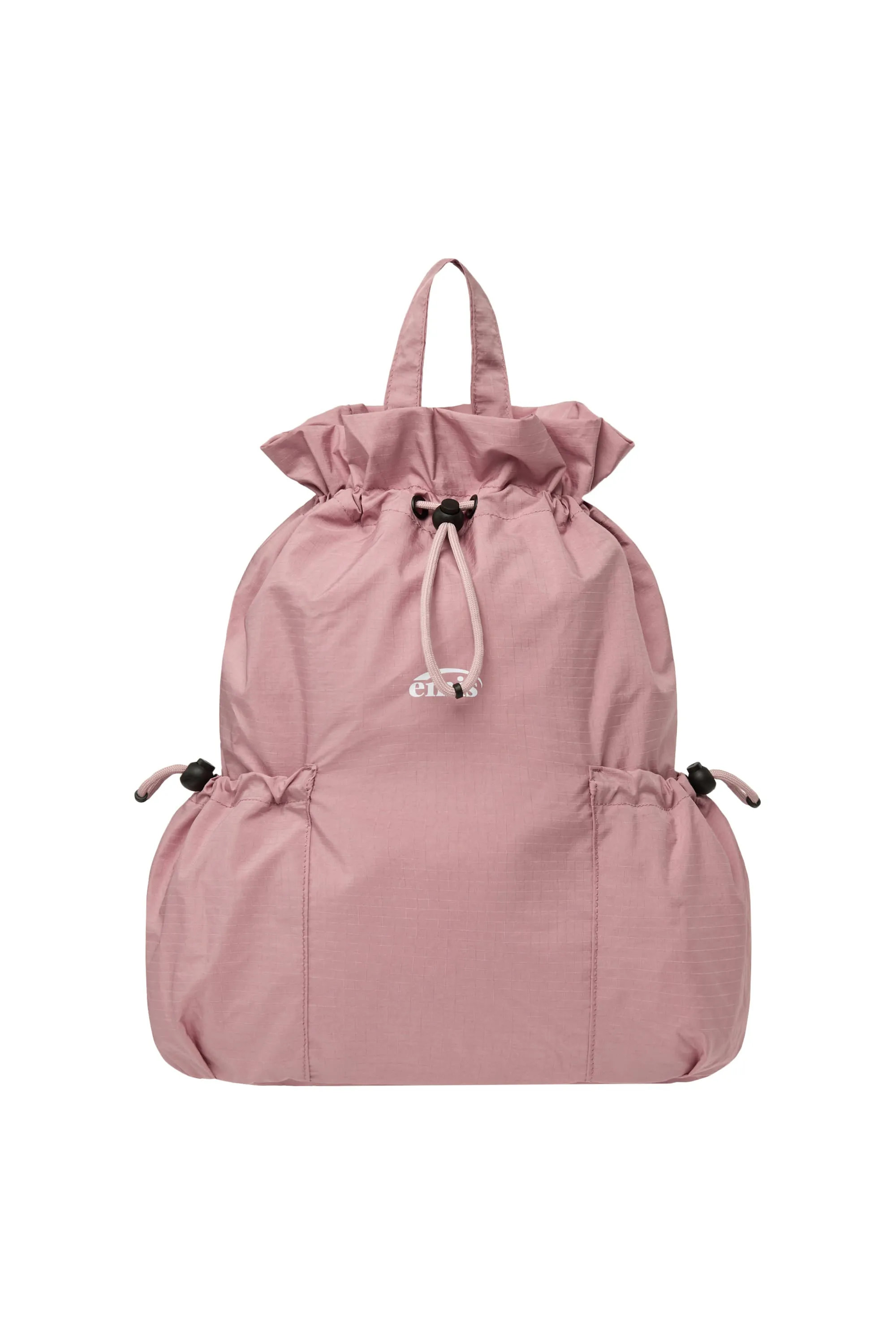 STRING ONE-SHOULDER BACKPACK-PINK