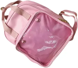 Super Spacious School Backpacks Candy Pvc for Women Girls Men Large Capacity Adjustable Straps