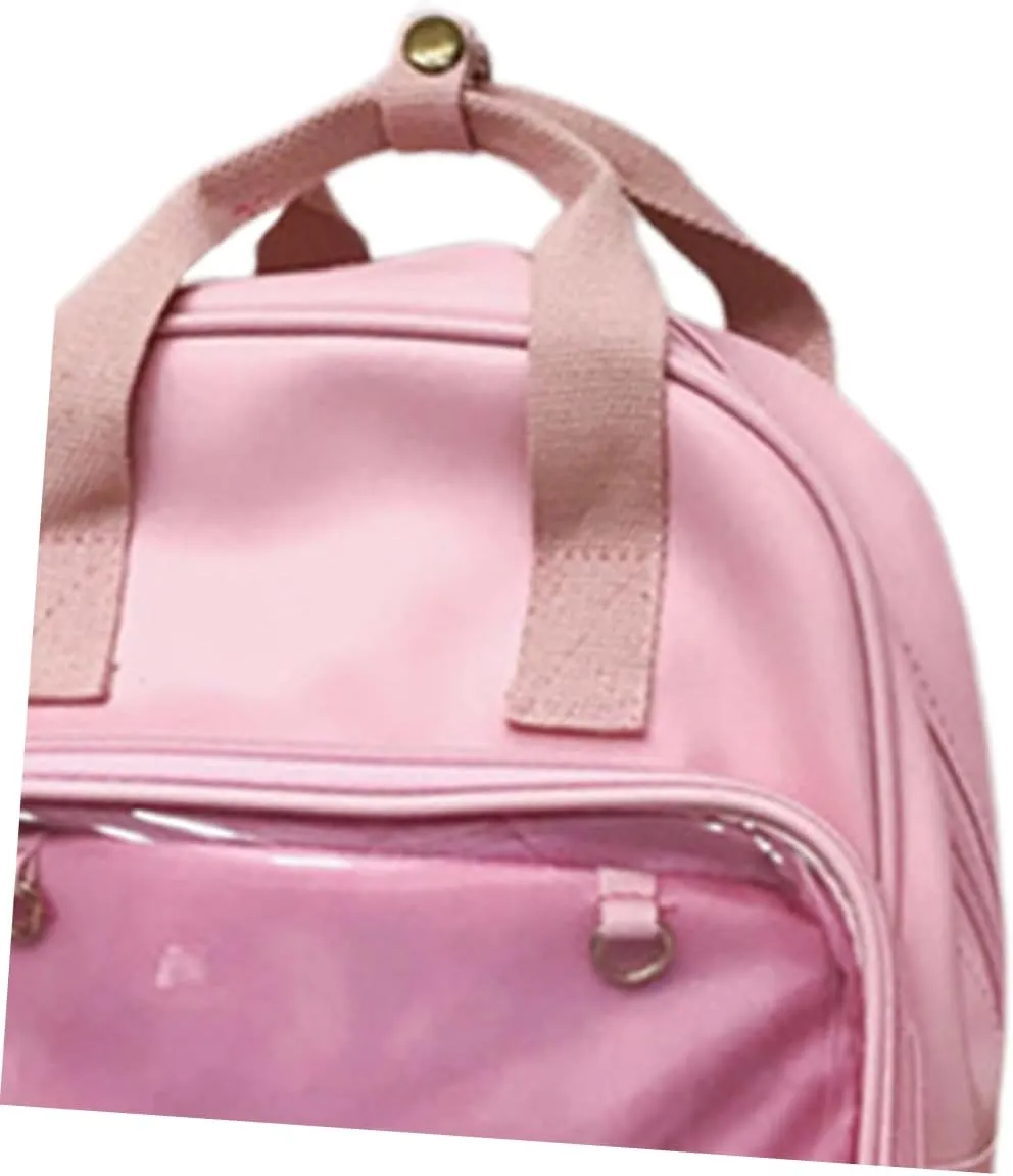Super Spacious School Backpacks Candy Pvc for Women Girls Men Large Capacity Adjustable Straps