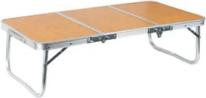 SUPVOX 1set Foldable Camping Table Portable Outdoor Picnic Table Lightweight and Compact Design for Easy Storage for Hiking Bbqs and Family Gatherings