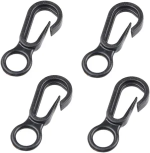 SUPVOX 4pcs U-Shaped Aluminum Tent Stakes for Camping Hiking Snow Heavy Duty Pegs for Secure for Lawn Garden Loose Use Red Random Color Cord
