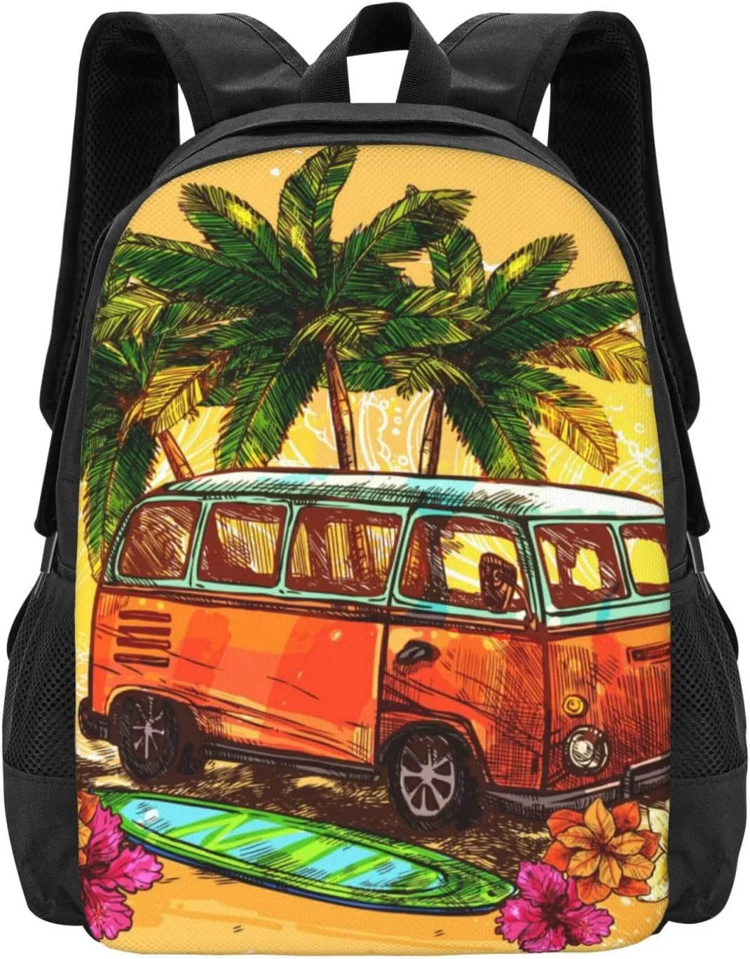Surf Lightweight Packable Backpack Travel Casual Hiking Daypack Foldable Backpack For Men Women