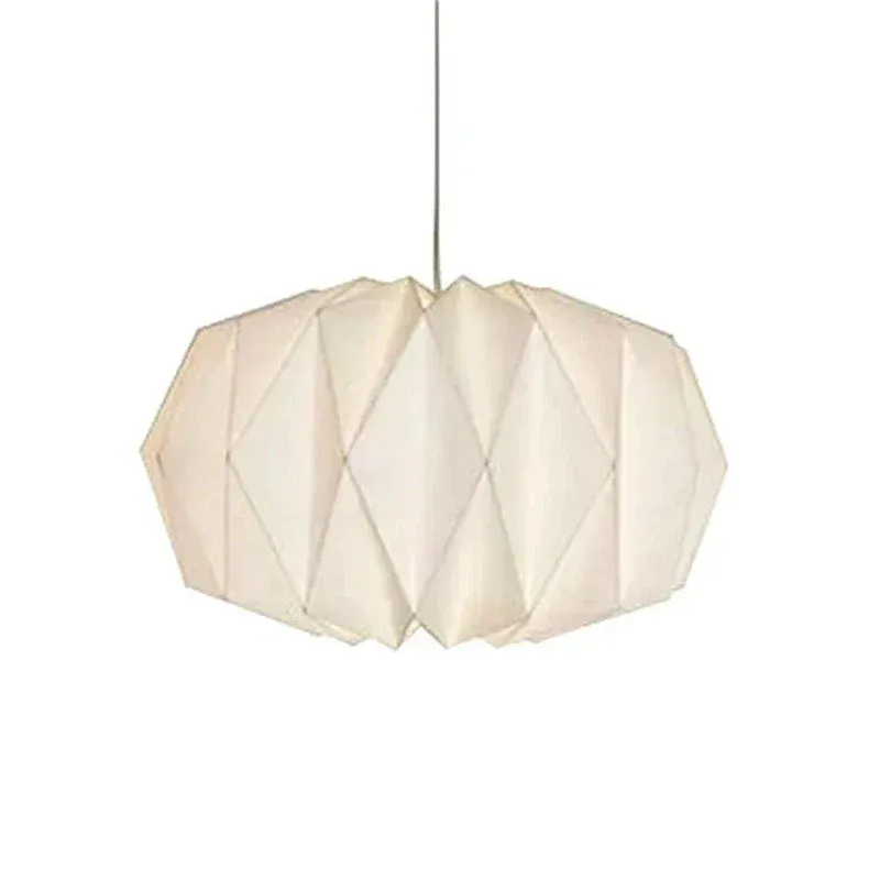 Taavita Hanging Lamp – Foldable Paper Lantern in Nordic Style for Living Room & Bedroom