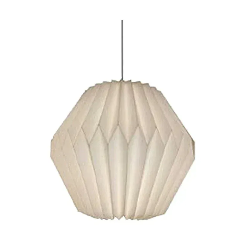 Taavita Hanging Lamp – Foldable Paper Lantern in Nordic Style for Living Room & Bedroom