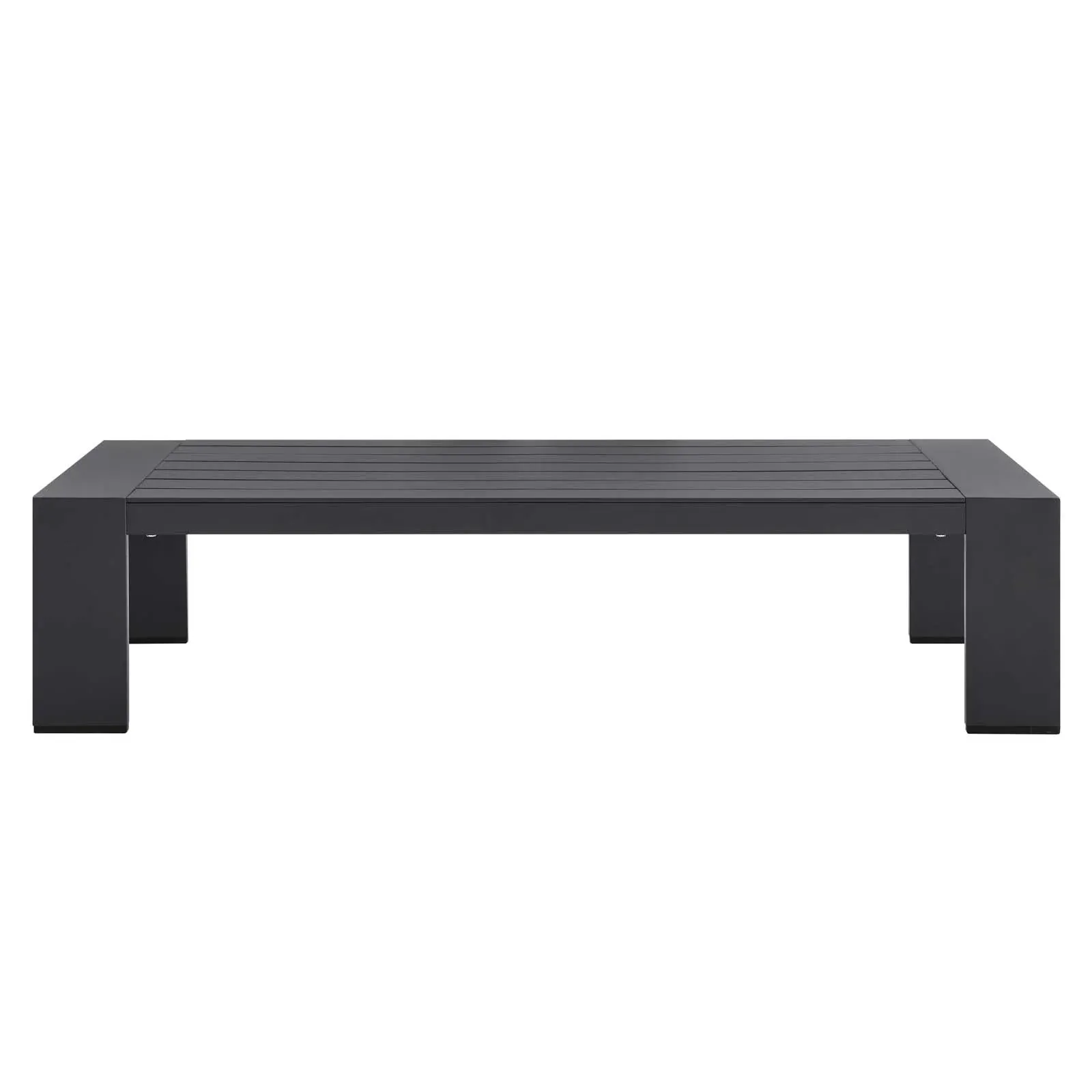 Tahoe Outdoor Patio Powder-Coated Aluminum Coffee Table By Modway