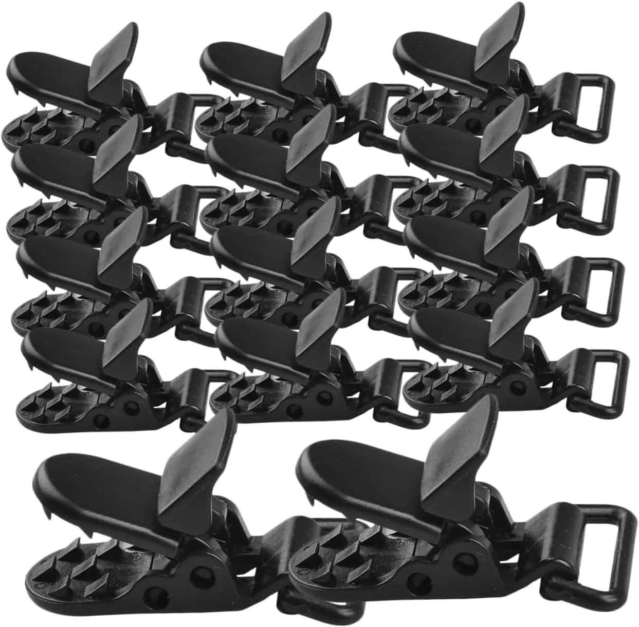 Tarpaulin Clips, Camping Accessories for Tent,20pcs Tarp Clip Clamp Windproof Awning Clamp Grip Tent Fixers for Outdoor Activities Camp Tent and Accessories