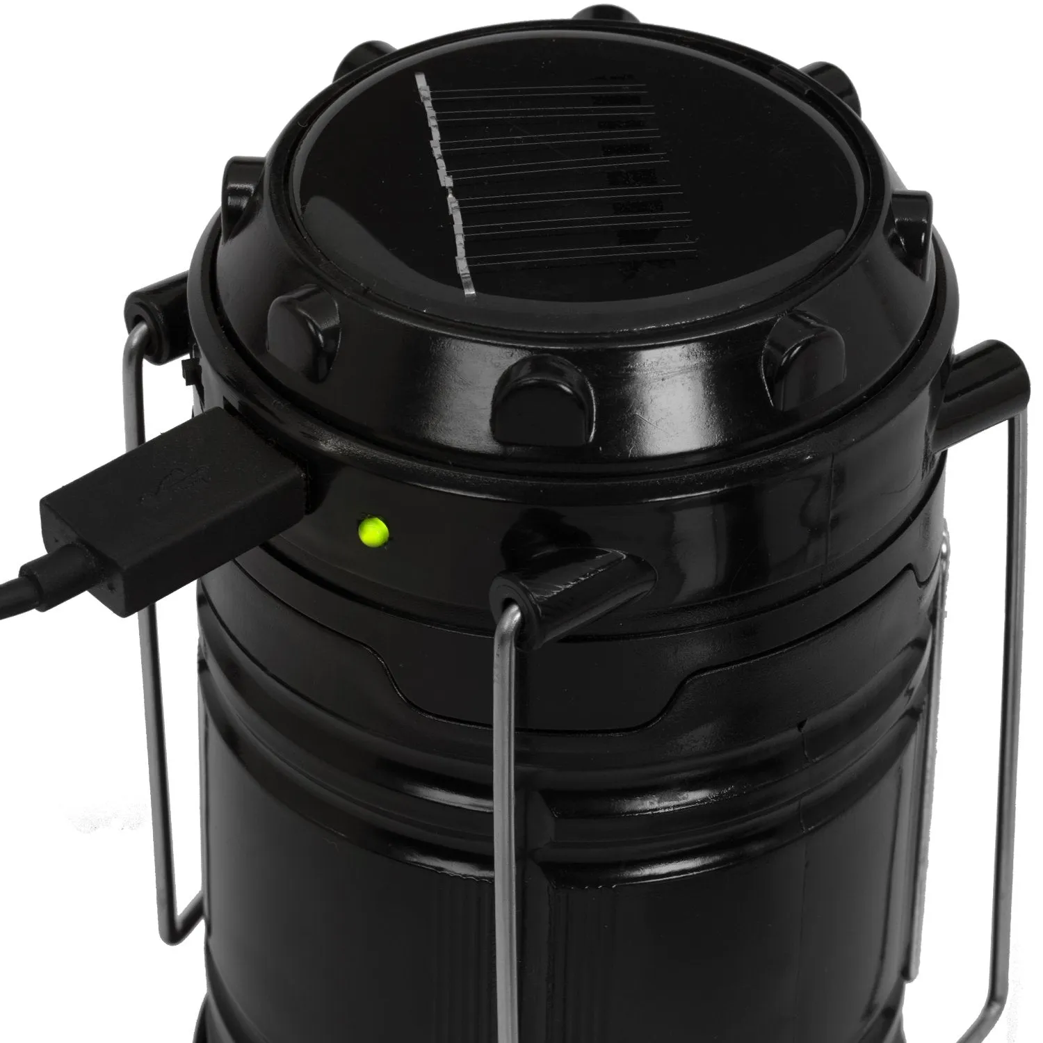 Technical Pro Camping Lantern - Rechargeable LED Lantern and Solar Power Bank