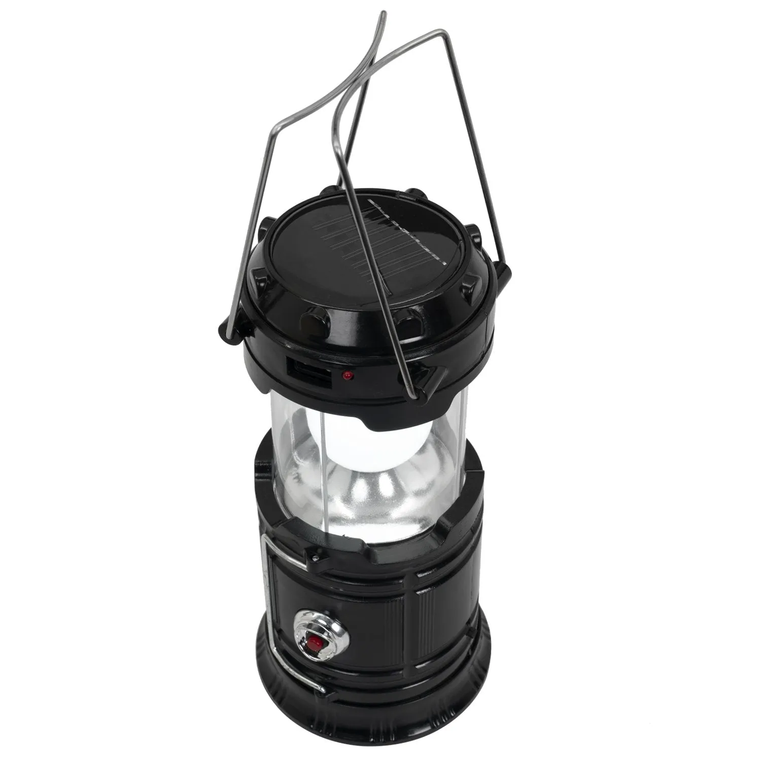 Technical Pro Camping Lantern - Rechargeable LED Lantern and Solar Power Bank
