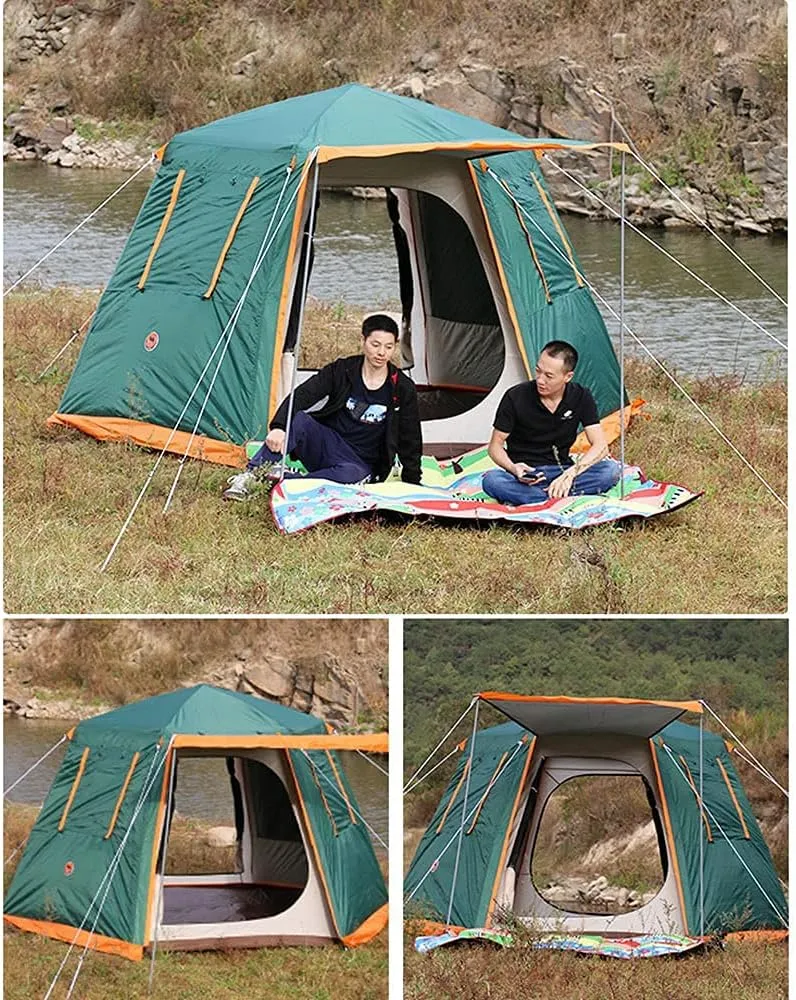 Tents Pop Up 2-4 5-8 Man Person Camping Waterproof Instant Automatic Easy Set Up Dome Holiday Hopeful