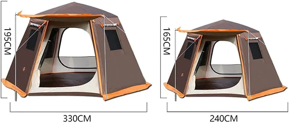 Tents Pop Up 2-4 5-8 Man Person Camping Waterproof Instant Automatic Easy Set Up Dome Holiday Hopeful