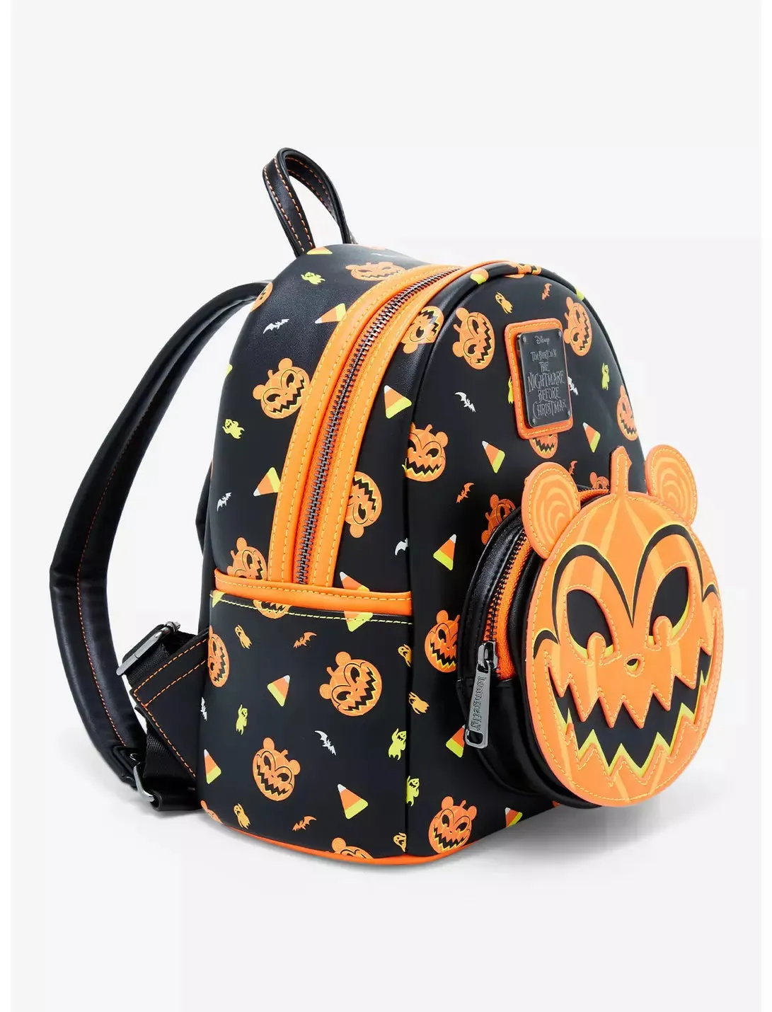 The Nightmare Before Christmas Mini Backpack Scary Teddy GITD Pumpkin Loungefly