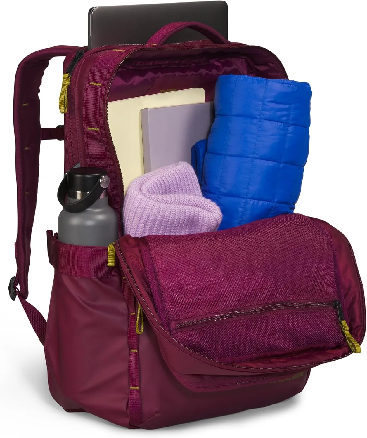 THE NORTH FACE Base Camp Voyager Daypack, Boysenberry/Sulphur Moss, One Size