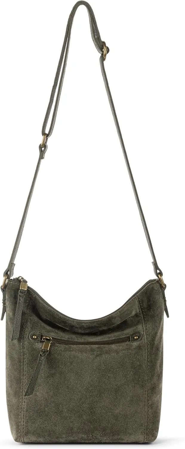 The Sak Ashland Crossbody Purse - Women's Leather Handbag For Everyday & Travel - Cross Body With Adjustable Shoulder Strap