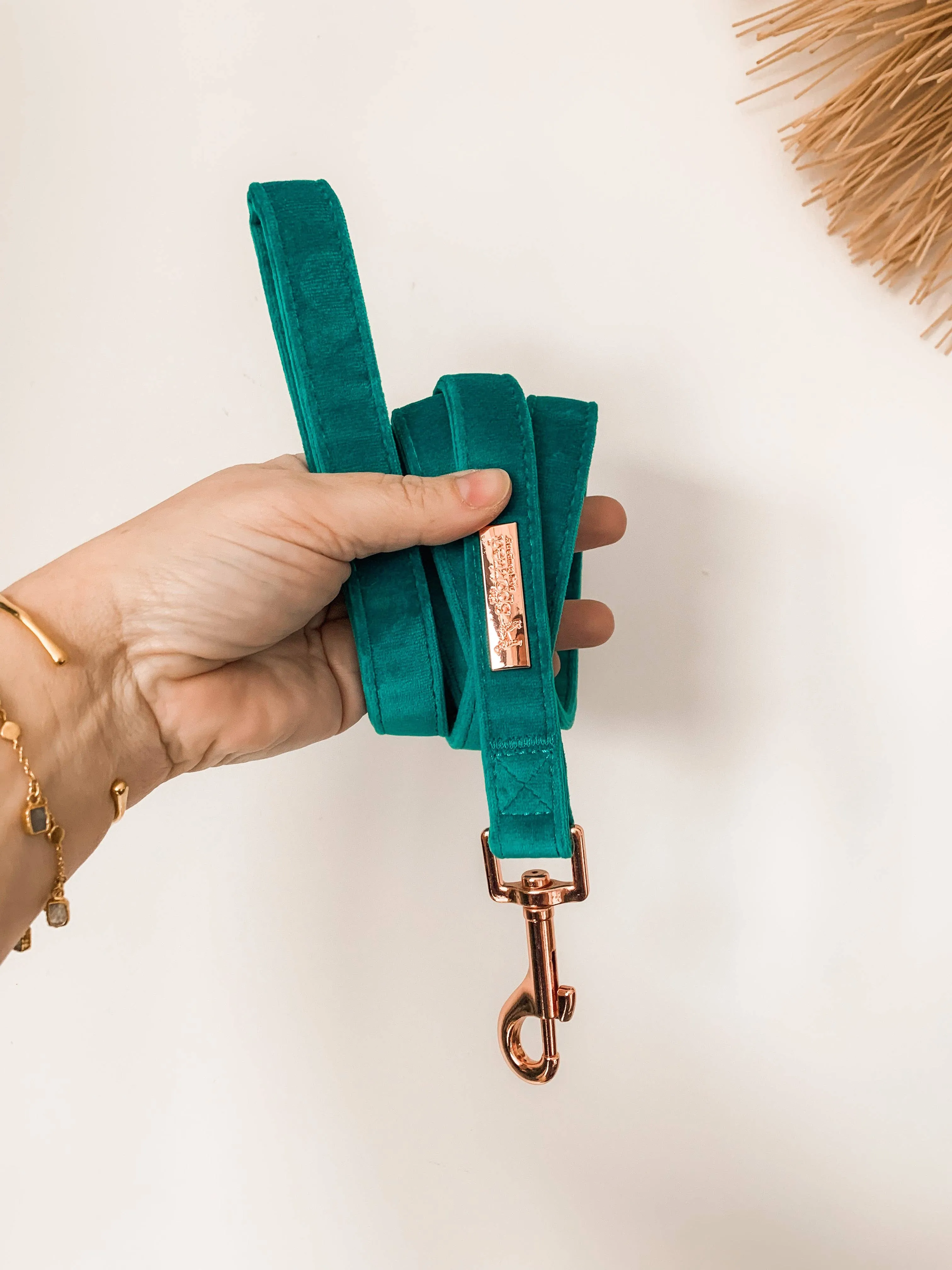 The Spotted Dog Company - Jade Velvet Harness: XS
