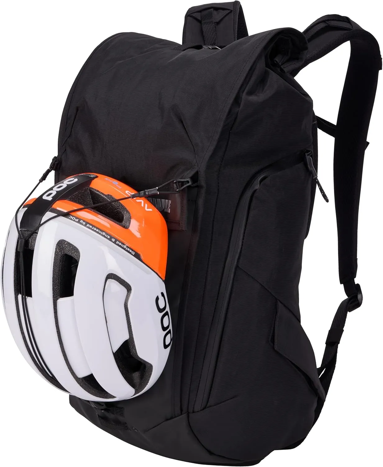 Thule Paramount Bike Commuter Backpack - 20L Capacity - Adjustable fit - 16" Padded Laptop Sleeve and 11" Tablet Pocket - Rolltop Closure - Side Phone Pocket - Taillight Loop