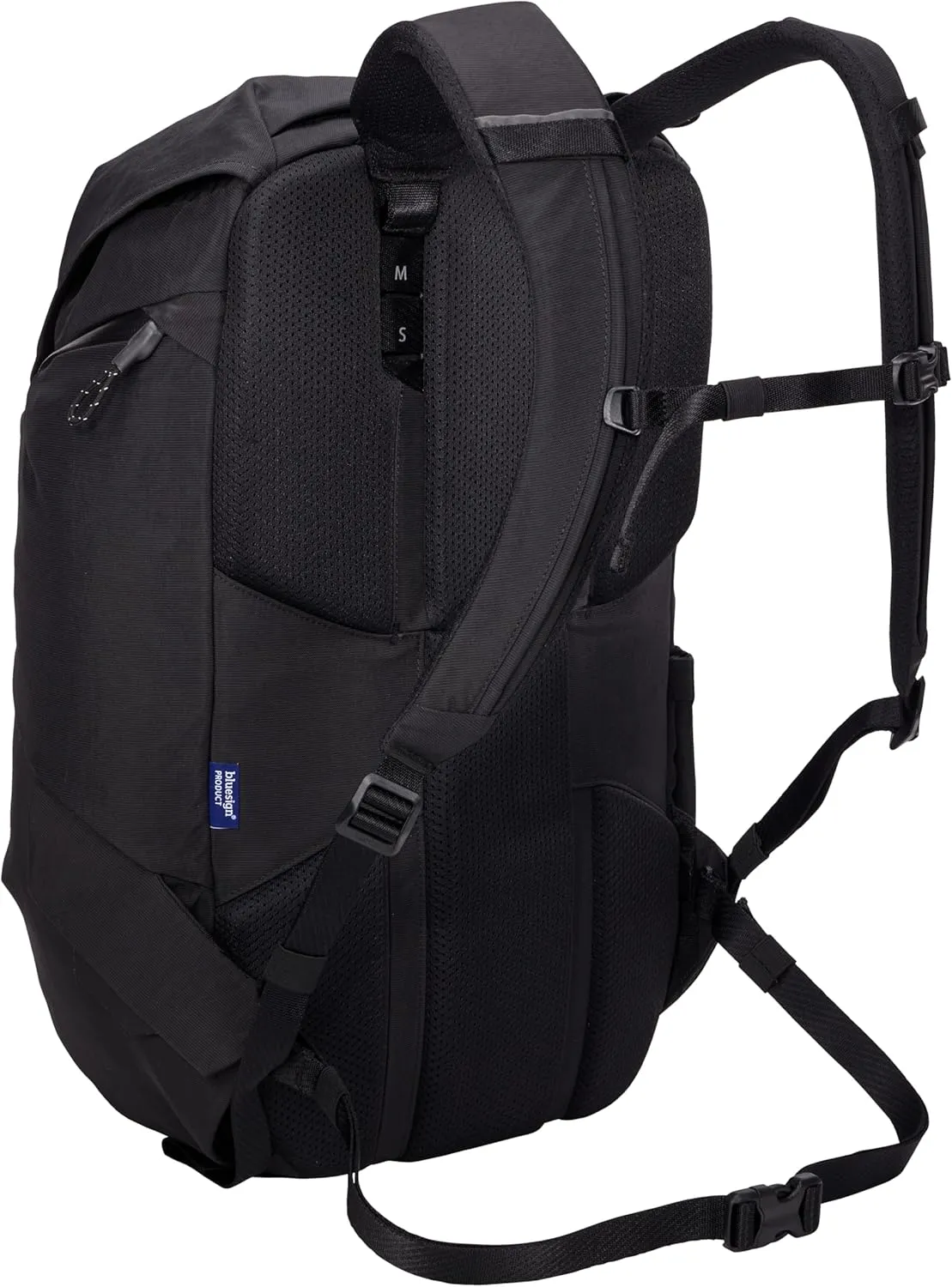 Thule Paramount Bike Commuter Backpack - 28L Capacity - Adjustable fit - 16" Padded Laptop Sleeve and 11" Tablet Pocket - Helmet Attachment - Accessible Side Phone Pocket - Taillight Loop