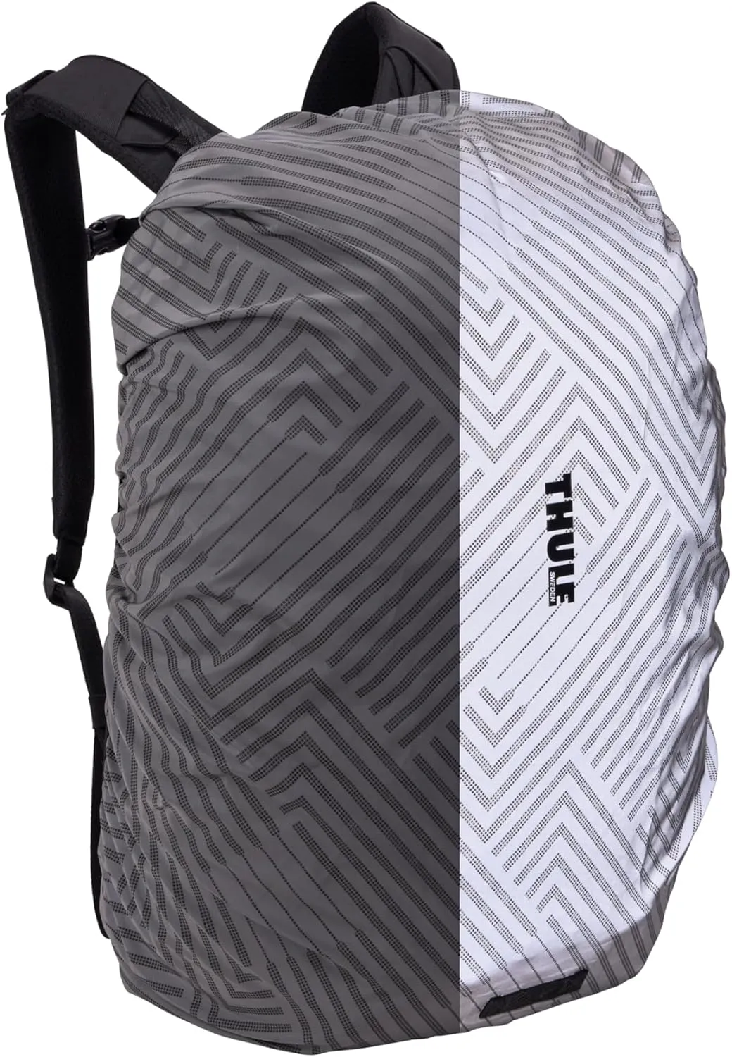 Thule Paramount Bike Commuter Backpack - 28L Capacity - Adjustable fit - 16" Padded Laptop Sleeve and 11" Tablet Pocket - Helmet Attachment - Accessible Side Phone Pocket - Taillight Loop